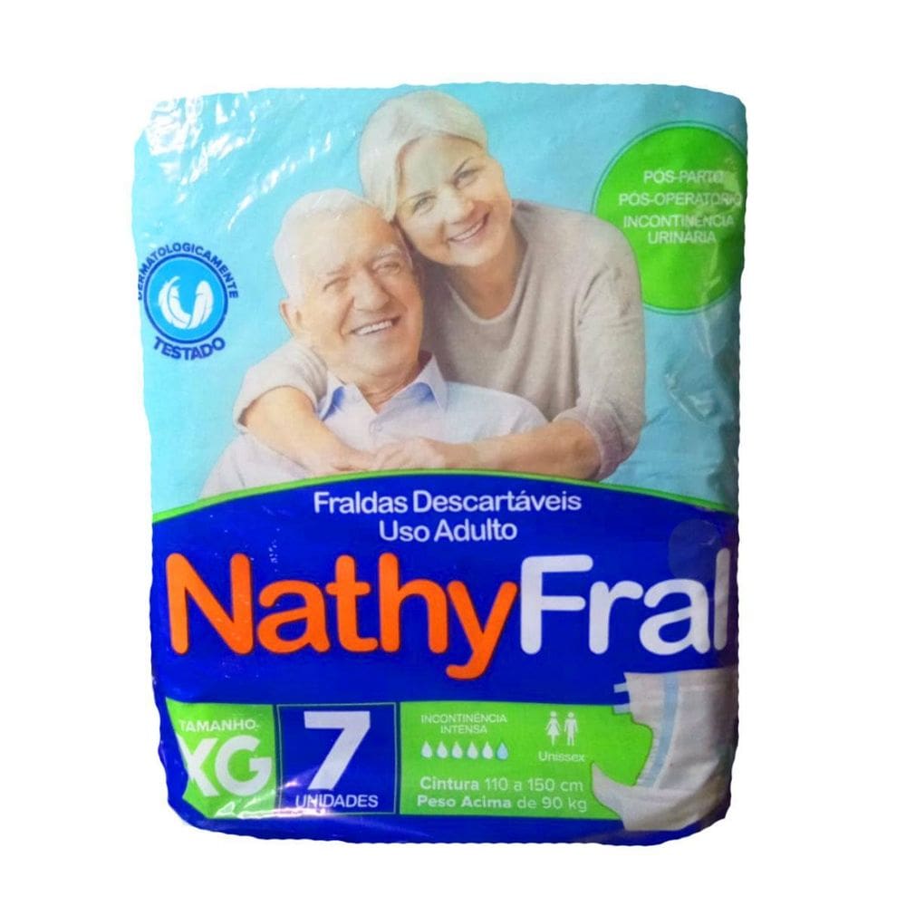 Fralda Geriátrica Descartável Incontinência Intensa Tamanho