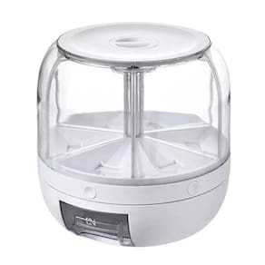 Dispenser De Grãos, Cereais Giratório 6 Em 1 + Dosador 24X24