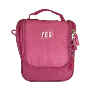 Lancheira Térmica Escolar Casual Ajustável Rosa Yes