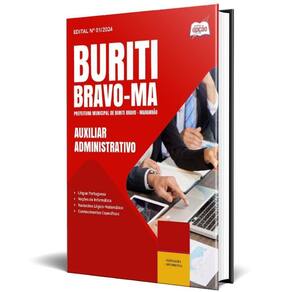 Apostila Prefeitura Buriti Bravo Ma 2024 Auxiliar