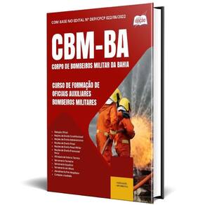 Apostila Cbm Ba 2025 Curso Formação Oficiais Auxiliares