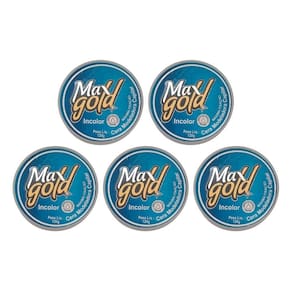 Cera Capilar Maxgold Modeladora Incolor 120G - Kit Com 5Un