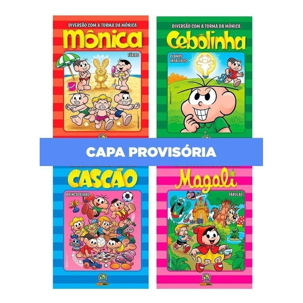 Box - Diversão Com a Turma da Mônica