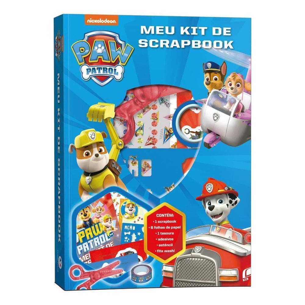 Patrulha Canina - Meu Kit de Scrapbook
