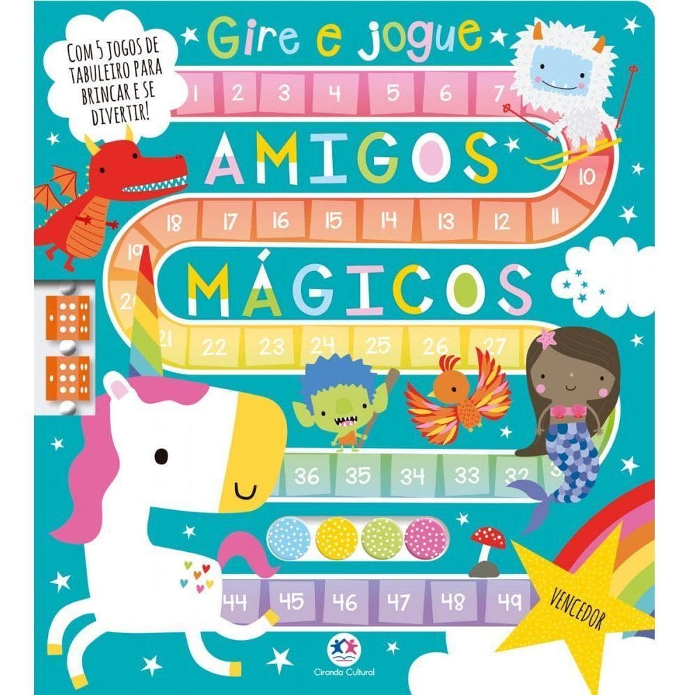 Gire e Jogue - Amigos Mágicos
