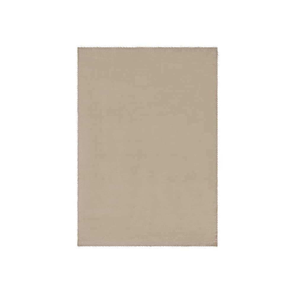 Tapete Felpudo Aconchego 02 Bege 0,67x1,80m - Edantex