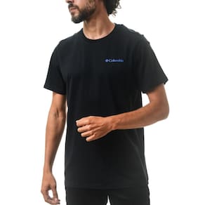Camiseta P Columbia Masculina Moonscape Bege 100% Algodão