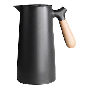Garrafa Térmica Bon Gourmet Cabo Nórdico Preta 1 Litro