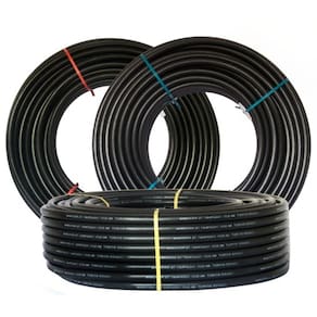 Mangueira Irrigação 1/2 Preta Reforçada 100 Metros Rc 4000