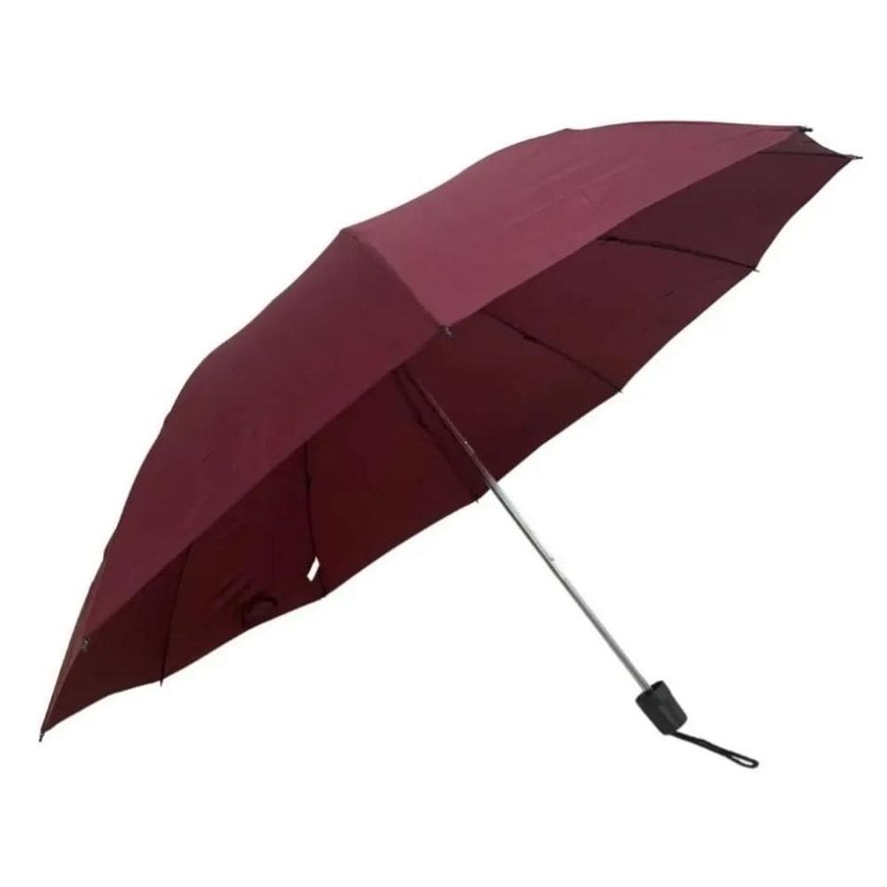 Guarda Chuva Grande Liso Resistente Cabe Na Bolsa Voyagem