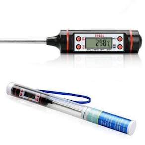 Termômetro Digital Culinário Alimento Espeto 23 Cm Cozinha