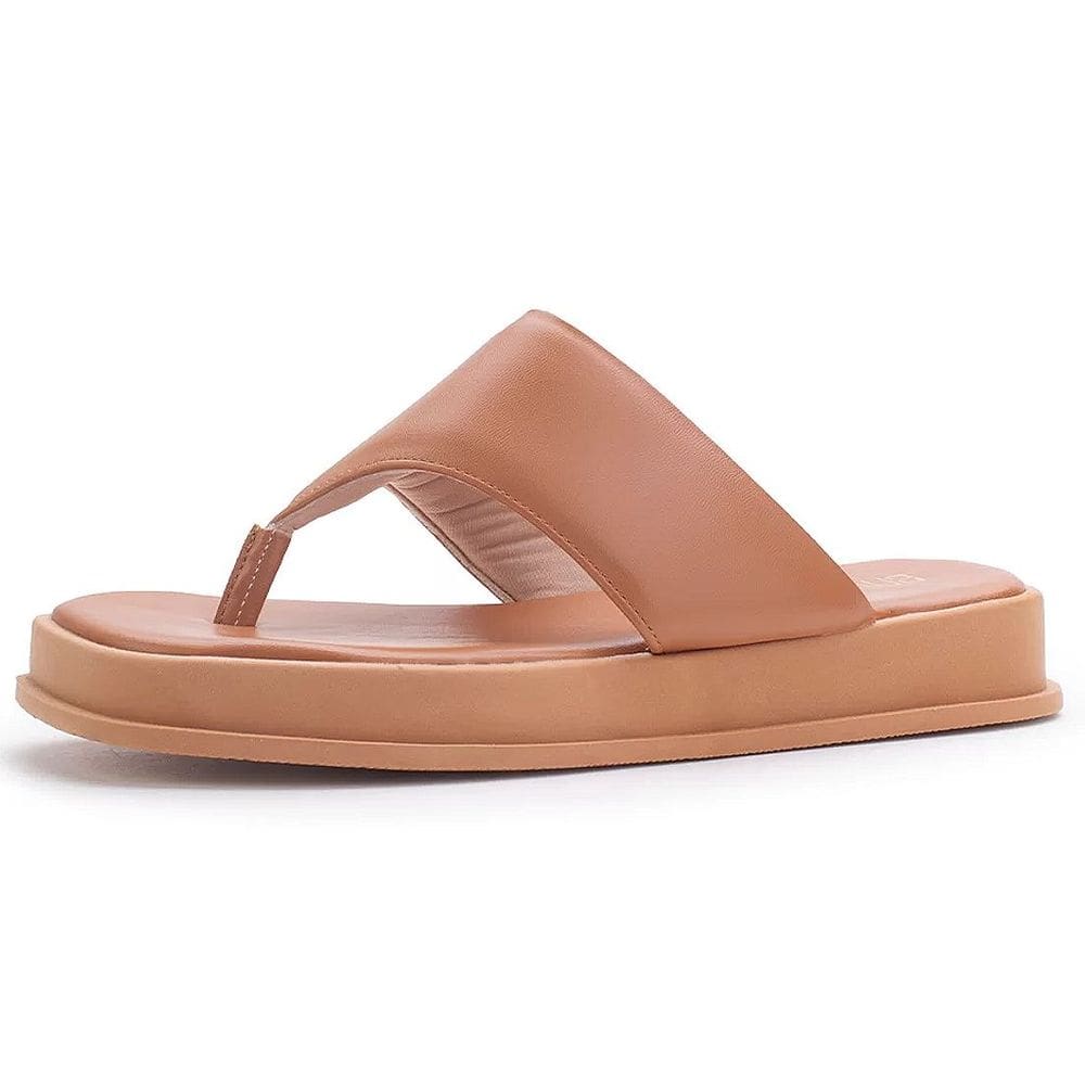 Chinelo de Dedo Feminino Flat Tira Larga Sua Cia 8343.15200