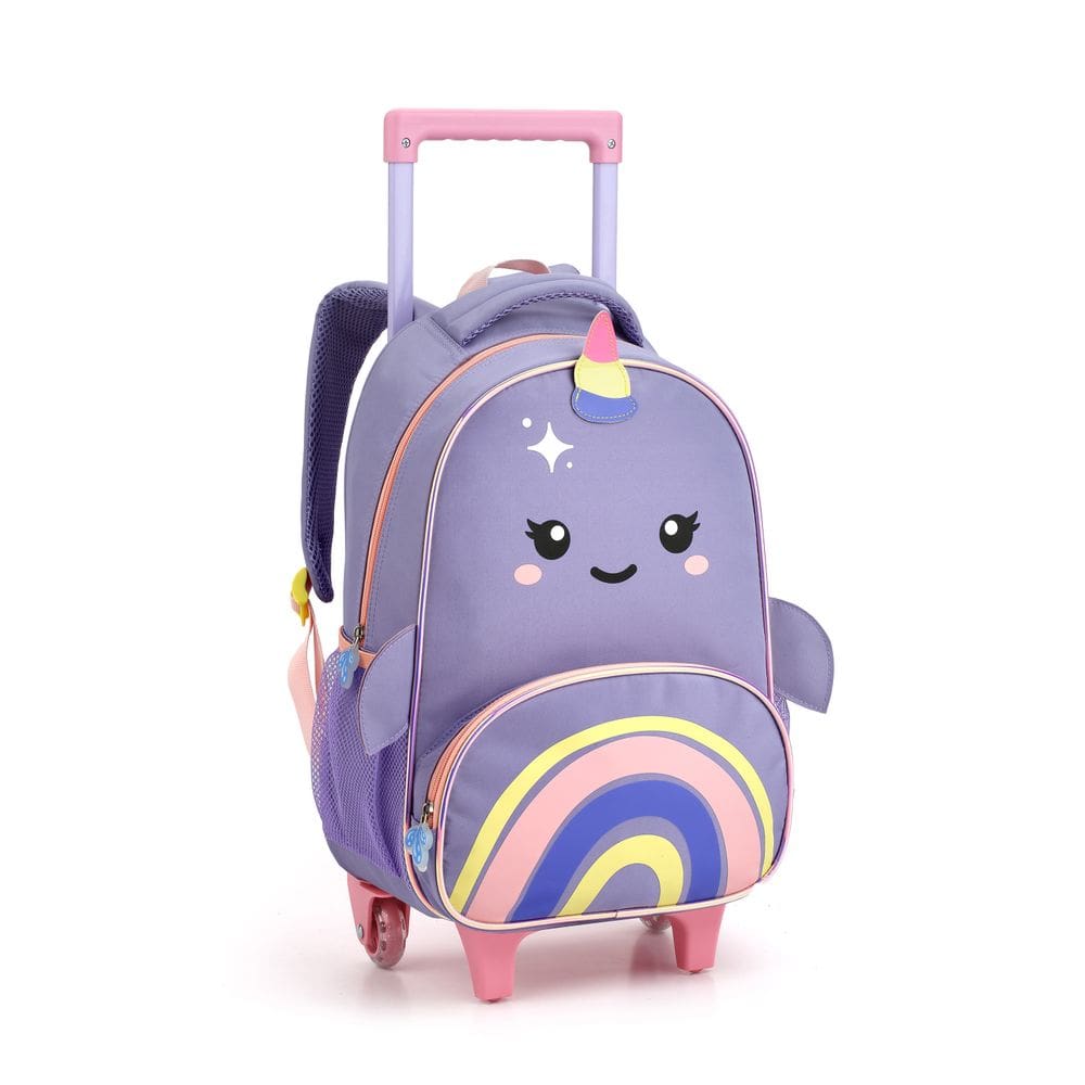Mochila De Rodinha Seanite Narval: Navegue Em Aventuras Mágicas!