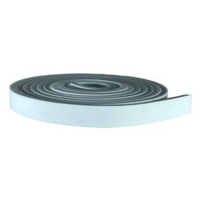 Eva Rodape Acabamento Ripado 2Cm Autocolante Branco 2,5M