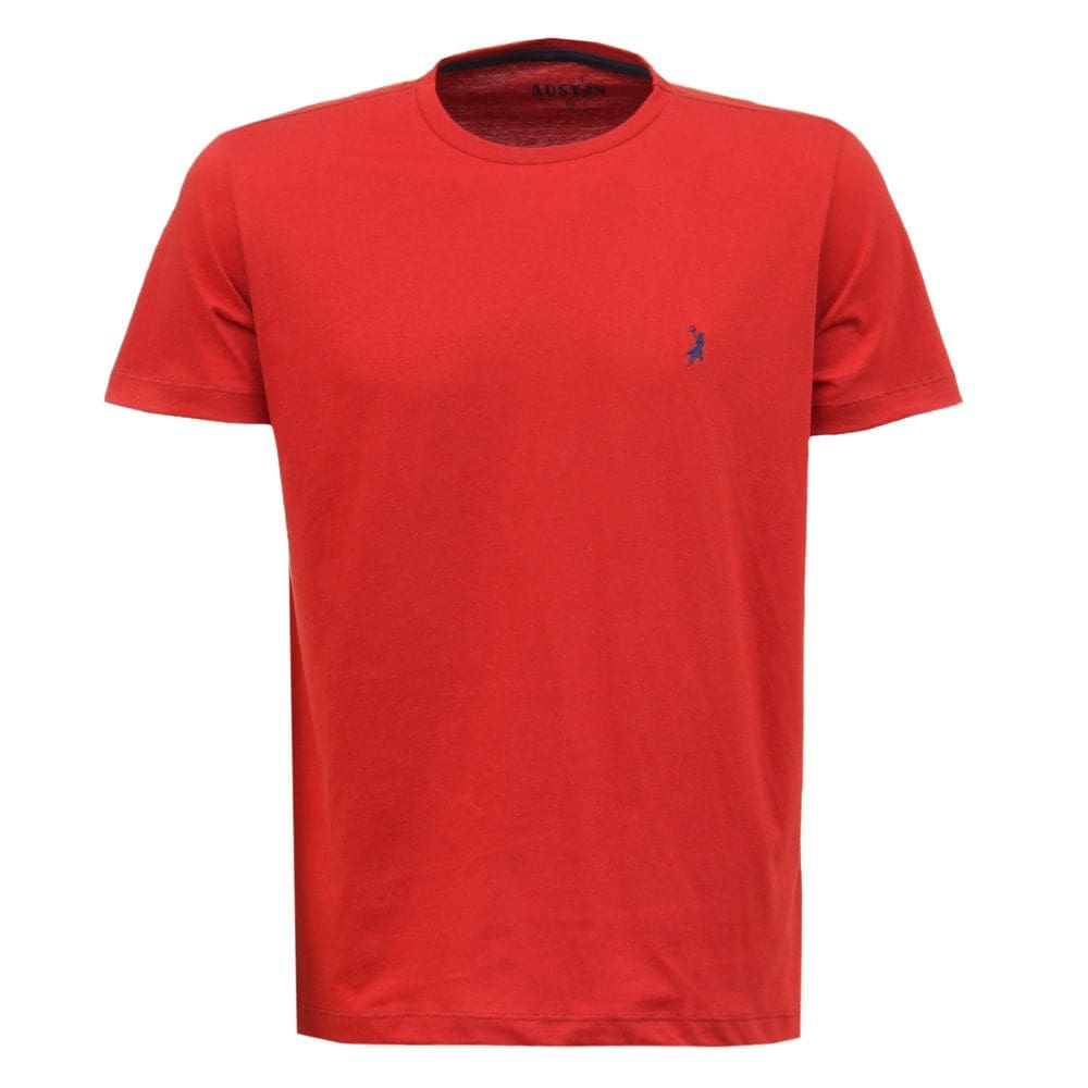 Camiseta Masculina Vermelho Austin Western 37360