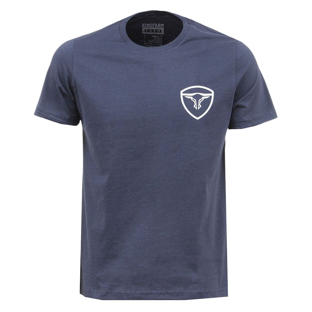 Camiseta Masculina Azul Marinho King Farm 37646