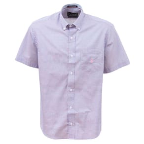 Camisa Xadrez Masculina Manga Curta Azul Austin 37528