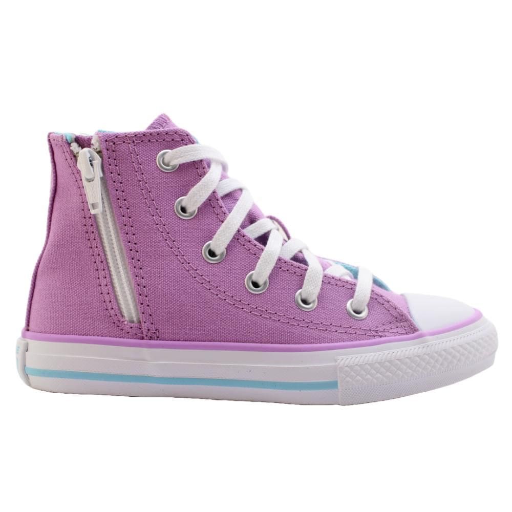 Tênis Infantil Chuck Taylor Side Zip All Star Converse Ref:CK1007