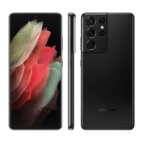 Usado: Samsung S21 Ultra 256 GB Preto - Regular