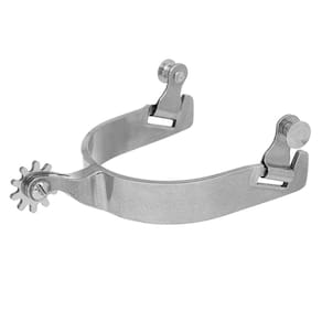 Espora Inox com Roseta de 10 Pontas Bronc-Steel 31717