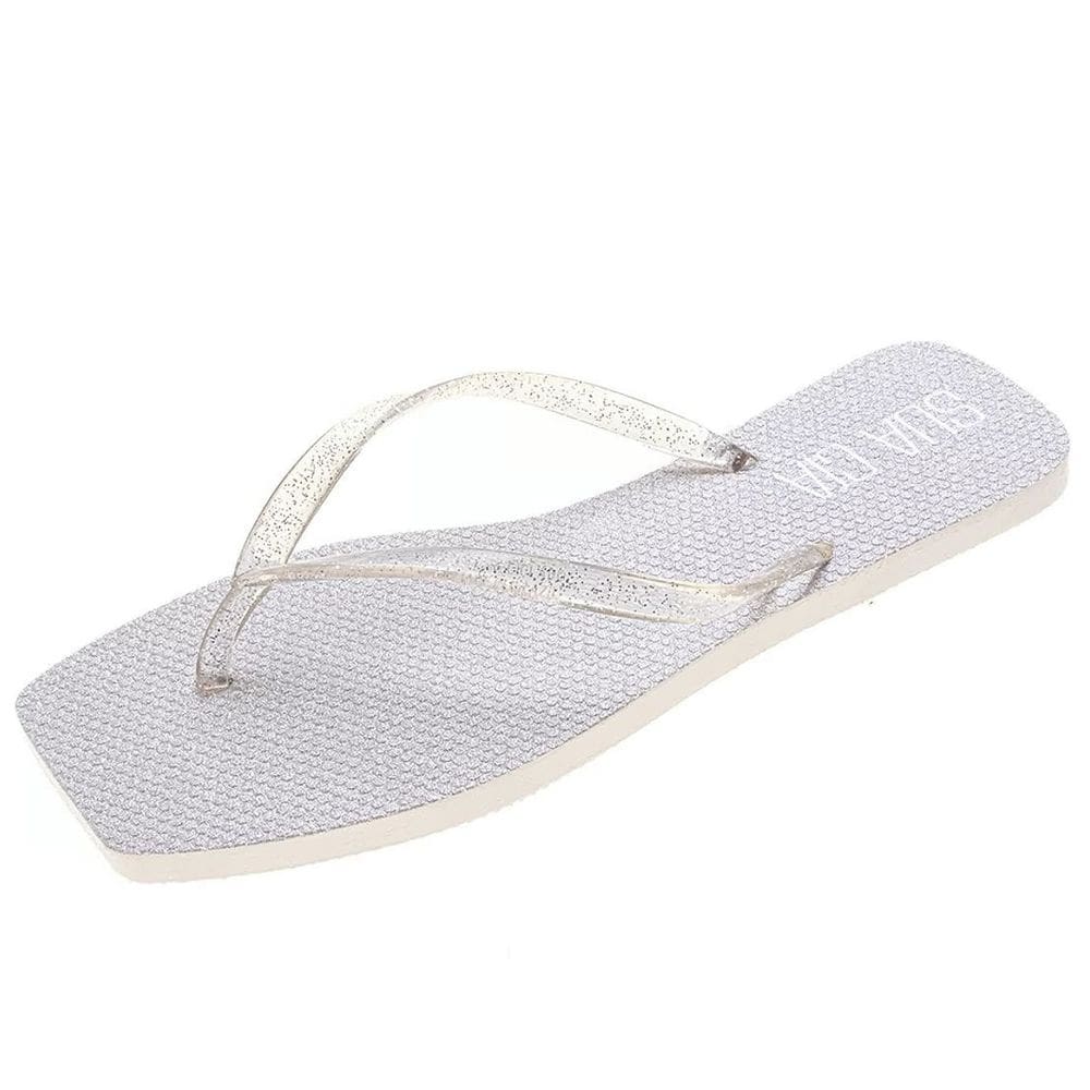Chinelo de Dedo Feminino Glitter Sua Cia Glow