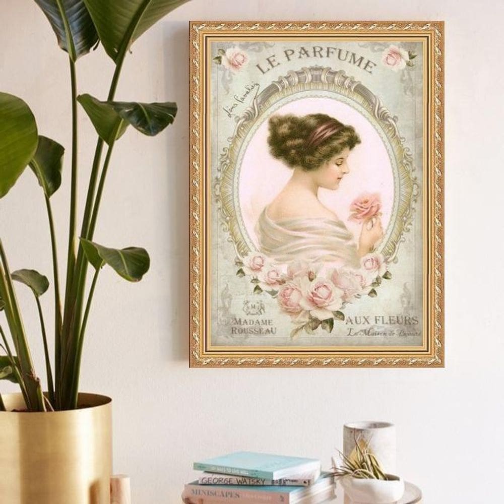 Quadro Decorativo Madame Rousseau - Le Parfume 45X34Cm