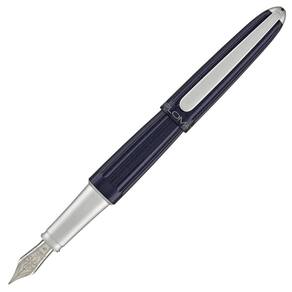 Caneta Tinteiro Diplomat Aero Midnight Blue Lacquer