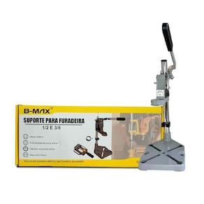 Suporte Furadeira 1 /2 Ou 3/8 B-max Para Bancada E Mesa