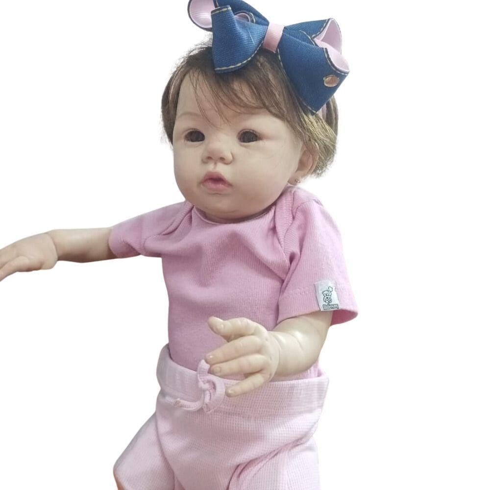 Bebê Reborn Realista De Silicone Corpo Inteiro - DelicadezaEQualidade