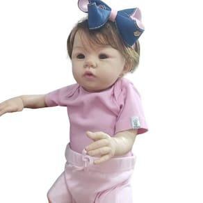 Bebê Reborn Realista De Silicone Corpo Inteiro - DelicadezaEQualidade