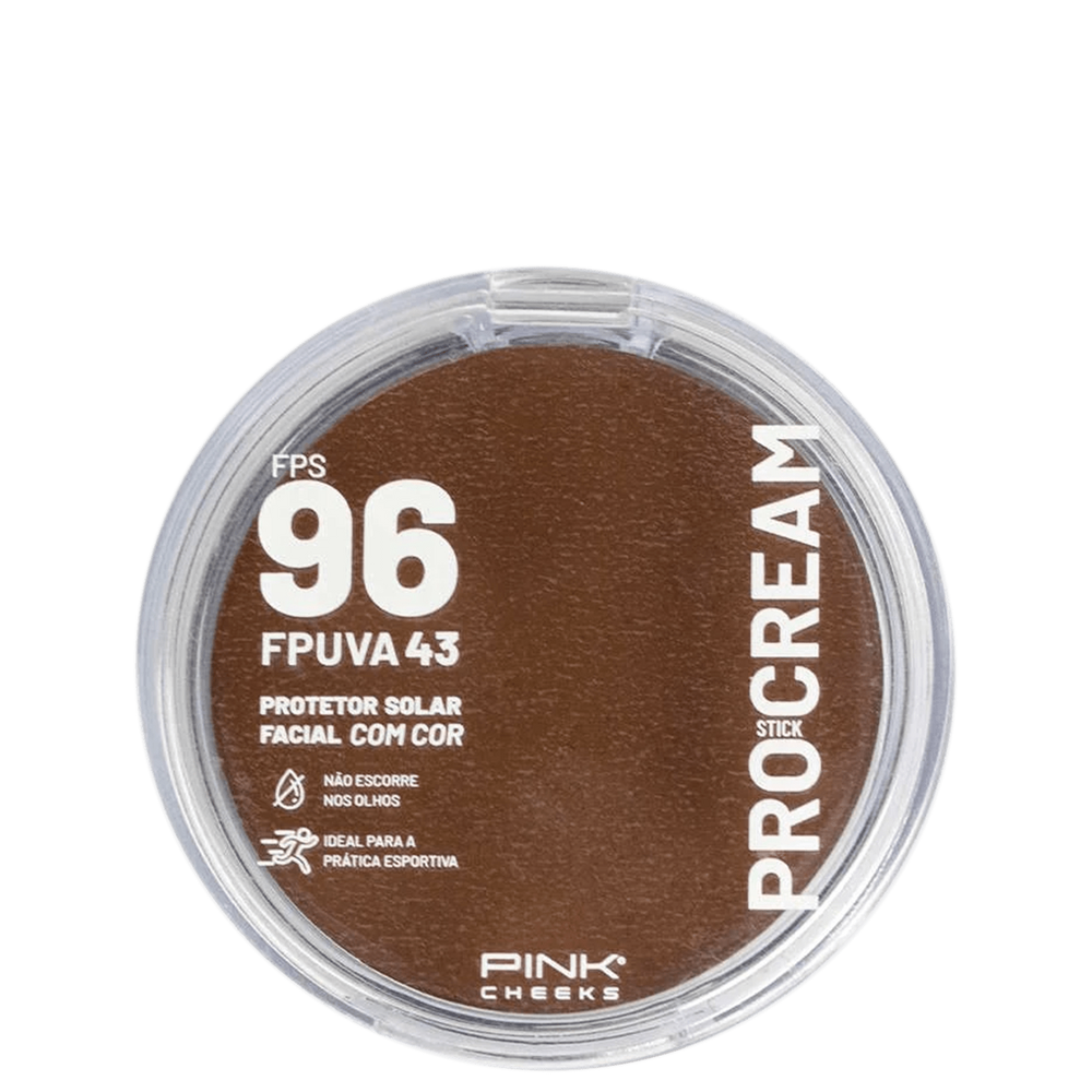 Pink Cheeks Pro Cream PRO50 FPS 96 - Protetor Solar Multifuncional com Cor 14g