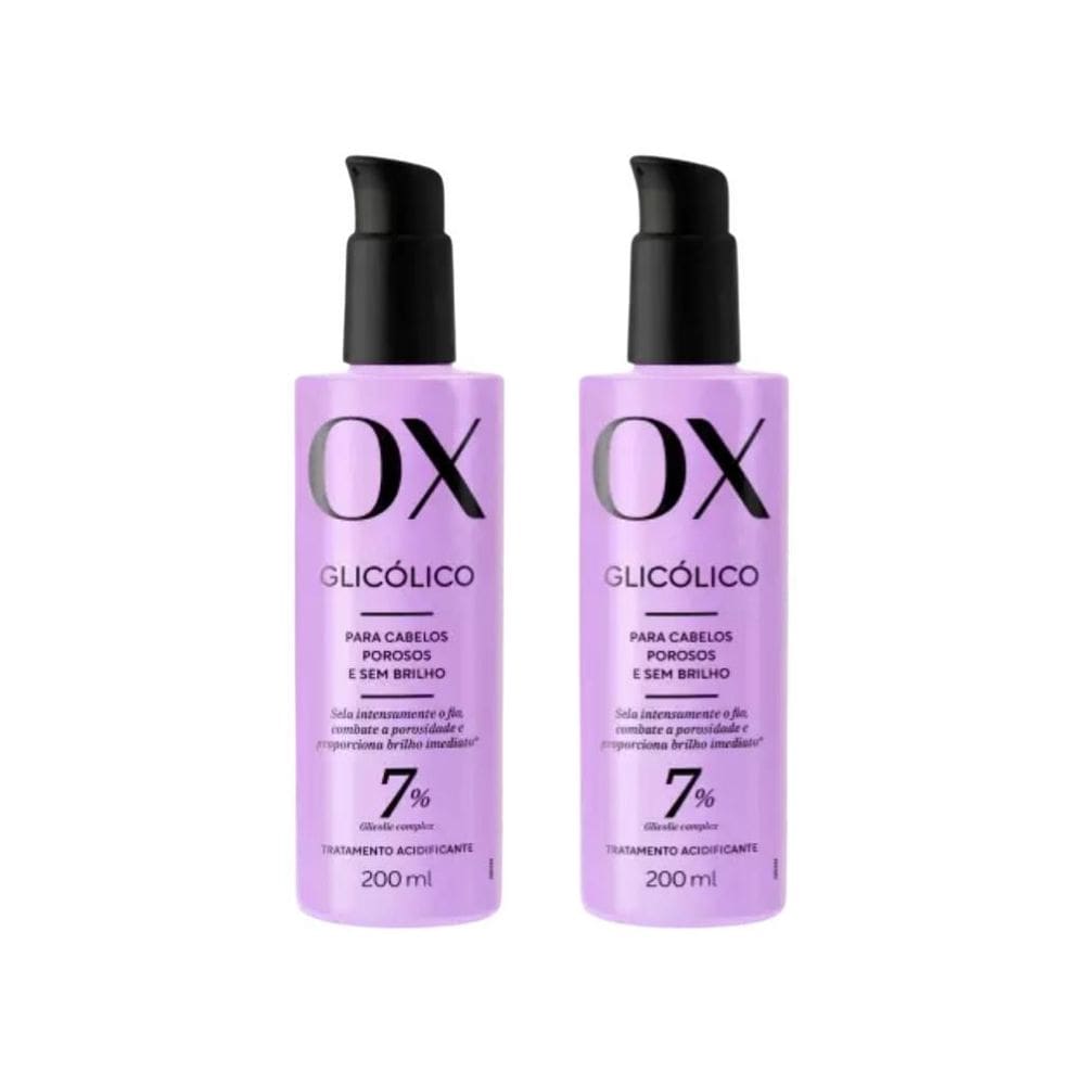 Acidificante Capilar Ox 200Ml Glicolico - Kit Com 2Un