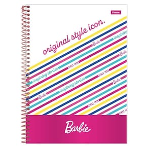 Caderno Univ 1 Matérias 80Fls Barbie Style Foroni