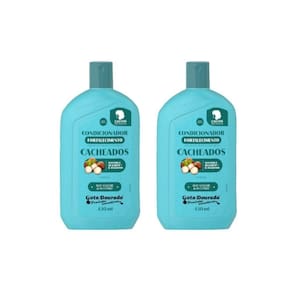 Condicionador Gota Dourada 430Ml Fort Cacheados - Kit 2Un