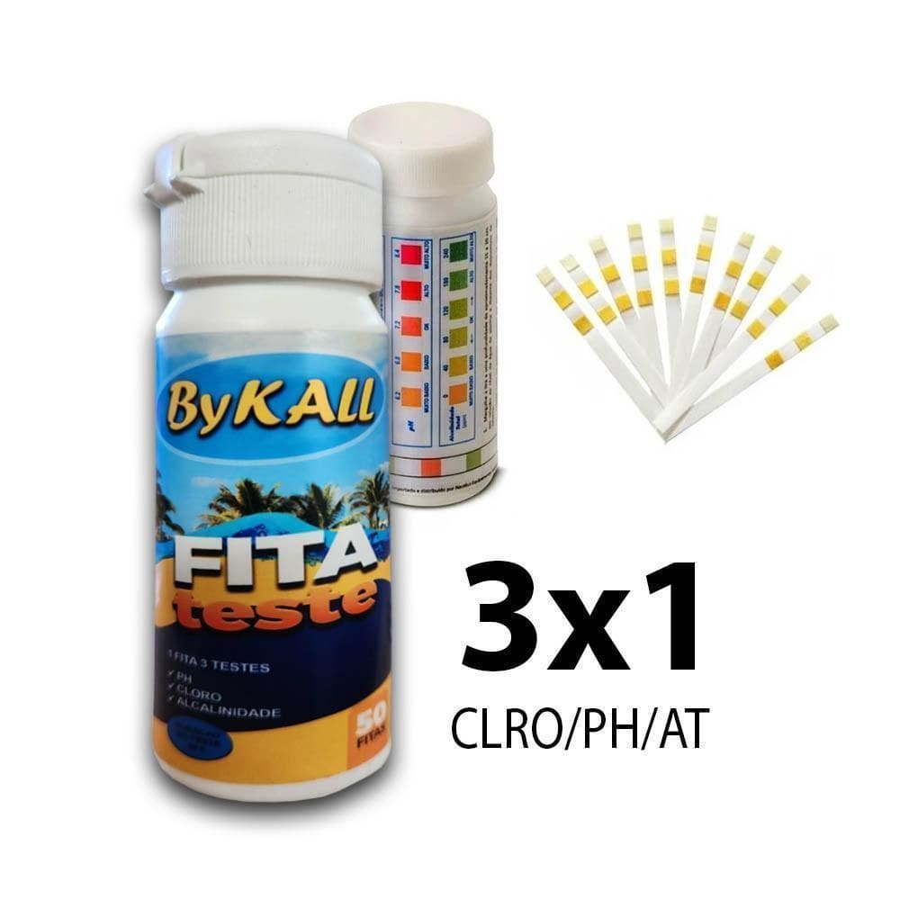 Fita Teste Bykall Para Piscinas
