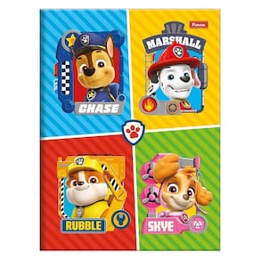 Caderno Brochura 80Fls Patrulha Canina Personagens Foroni