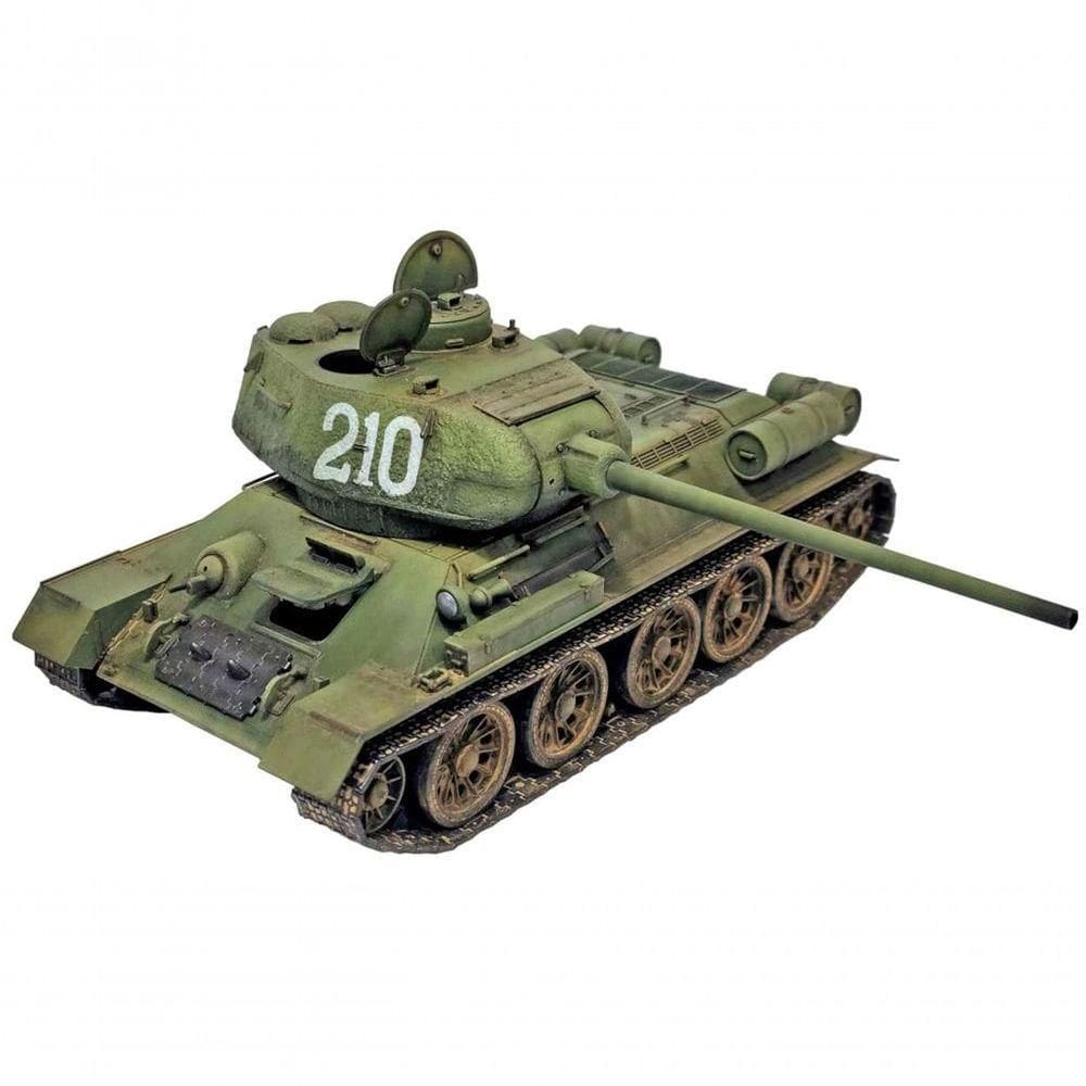 Academy 1-35 T-34-85 Ural Factory No.183 Modelo Plástico Detalhado