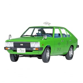 Academy Hyundai Pony Taxi 1-24 Plastic Model Kit - Montagem e Pintura