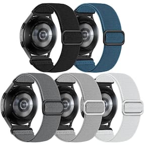 Pulseiras Elásticas 20mm P- Galaxy Watch (kit Com 5 Cores)