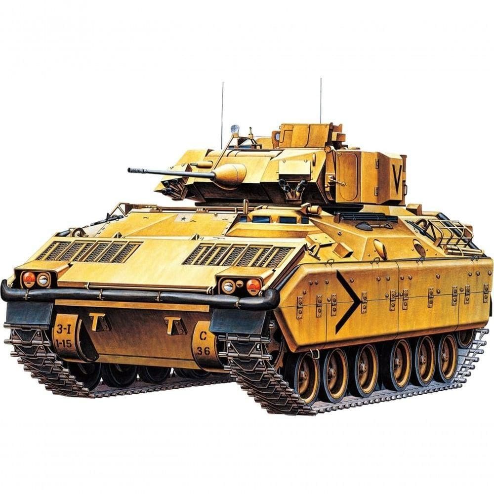 Academy M2 Bradley 1-35 - Kit de Modelo de Veículo de Combate