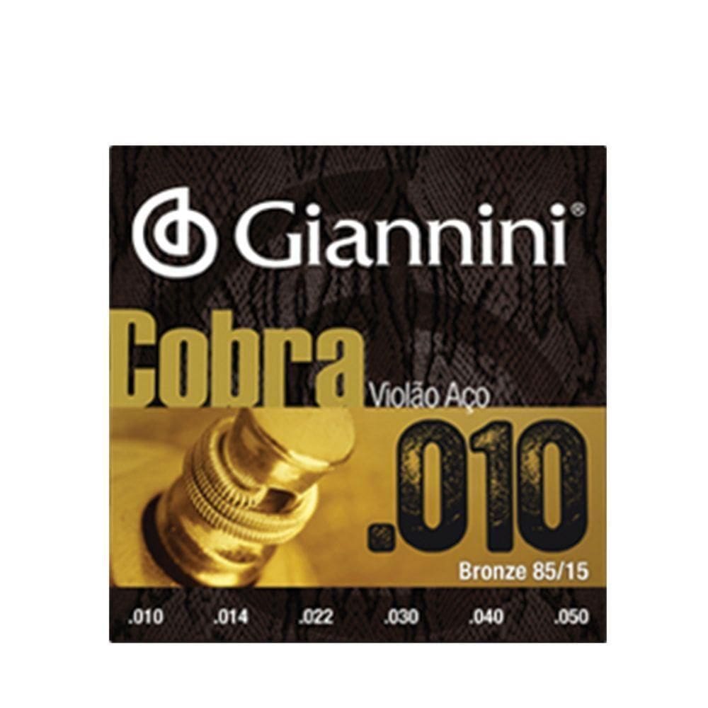 Encord Violao Cobra 0.10 Aco Bolinha Geefle Giannini