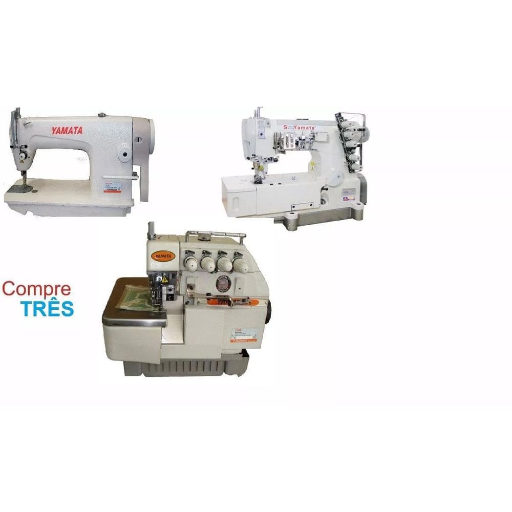 Overlock4 Fios+Reta +galoneira  Industriais Yamata+MESAS