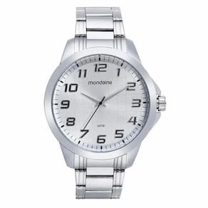 Relógio Mondaine Masculino 99681G0Mvne1 Prata