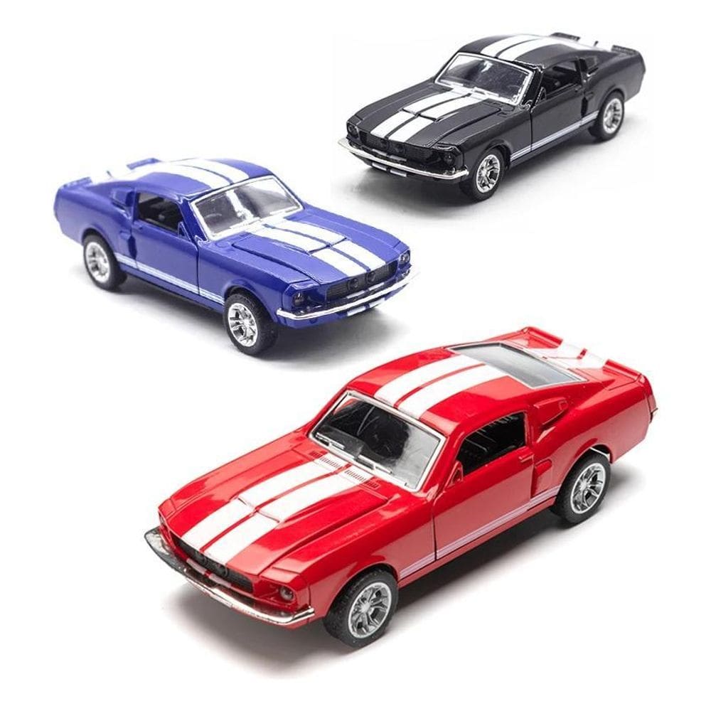 Carrinho Miniatura Ford Mustang Shelby Gt 500 1967 Die Cast