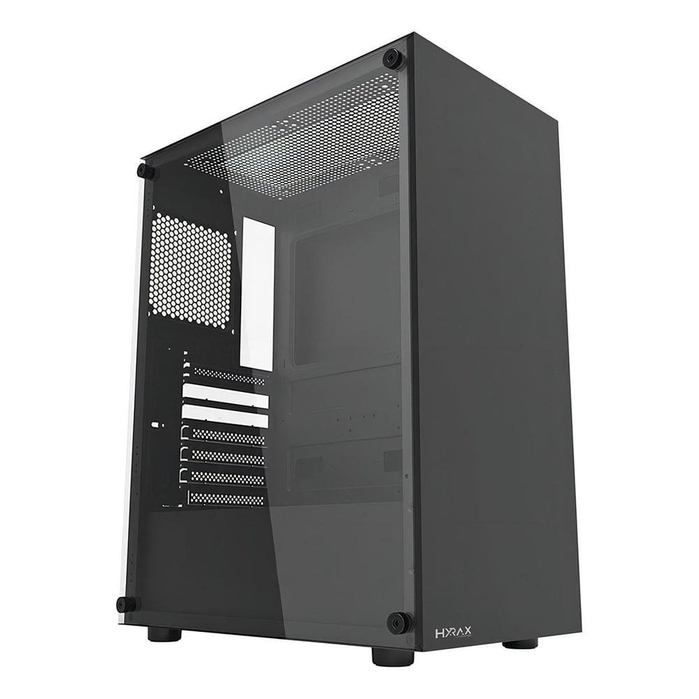 Gabinete Motospeed Hyrax Hgb200B Atx Vidro Temperado Preto