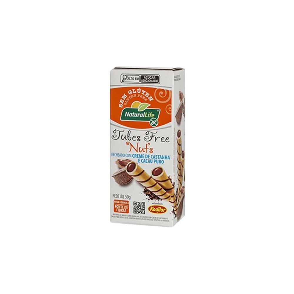 Tubes Free Creme De Castanha E Cacau S/ Gluten Kodilar12X50G