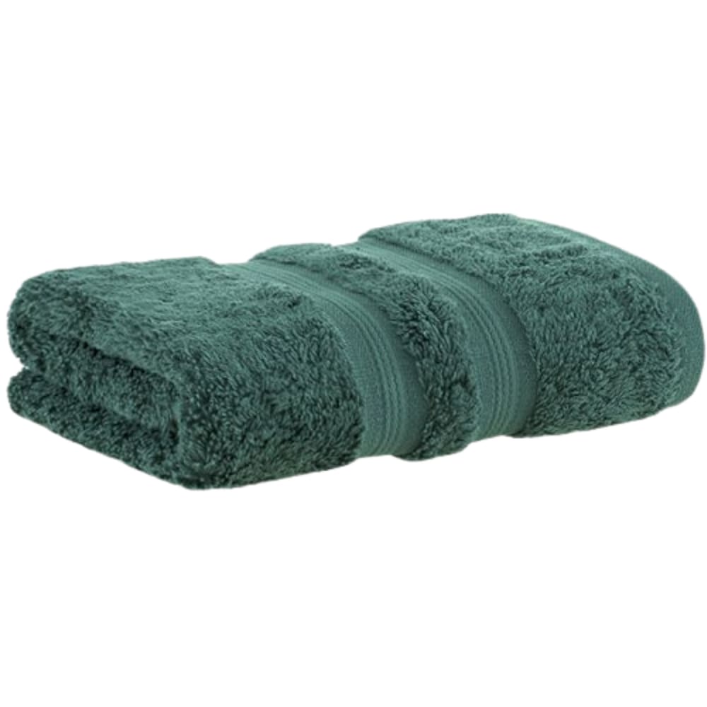 Toalha Lavabo Mãos Buddemeyer Algodão Egípcio Fio Penteado Verde