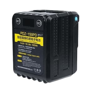 Bateria V-Mount Zifon Pdz-150Pd Micro 150Wh / 14.8V Saídas