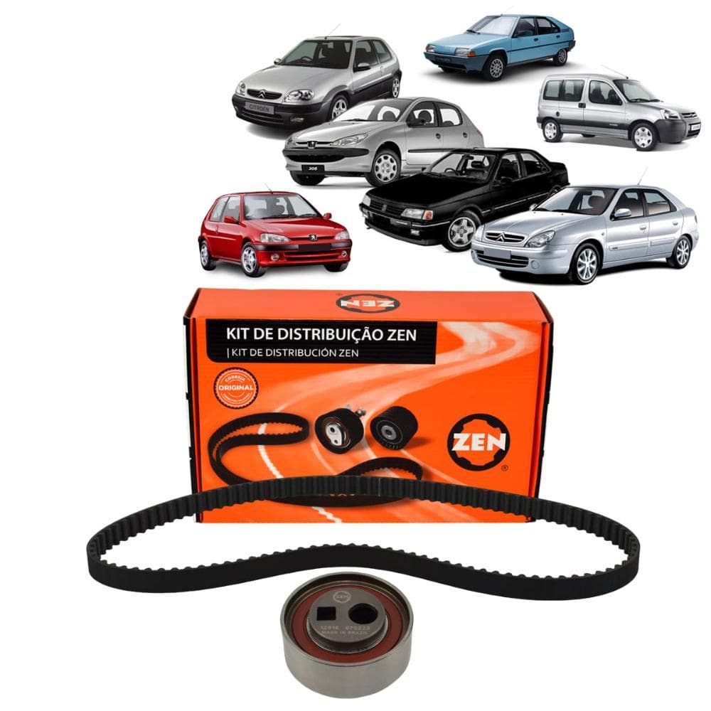 Kit Correia Dentada Xsara 1997 Peugeot 106 91/96 206 1.4 8V