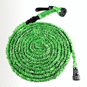 Mangueira Flexível Retrátil Jardim, 30M Esguicho 6 Tipos